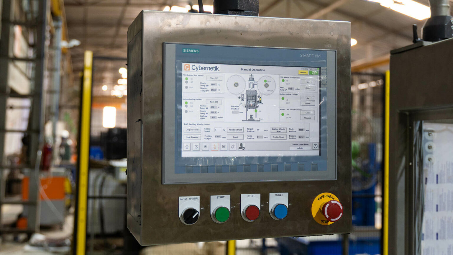 Cybernetik Website Element